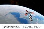 Spaceship above the earth image - Free stock photo - Public Domain photo - CC0 Images