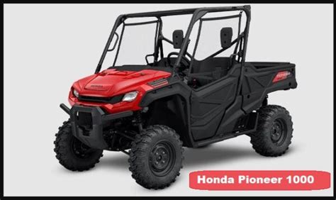 2023 Honda Pioneer 1000 Top Speed, Price, Specs, HP ️ Review