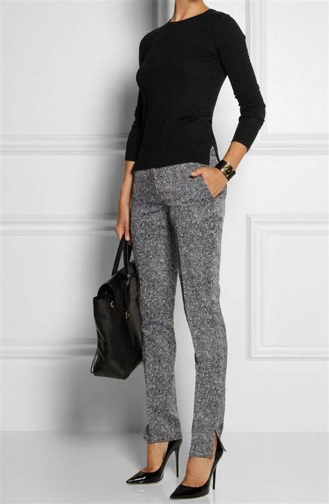 gray slacks ladies - Google Search | Work outfit, Summer work outfits ...