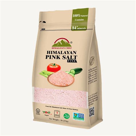 Himalayan Chef Himalayan Fine Pink Salt 1lb | Sea Island Foods