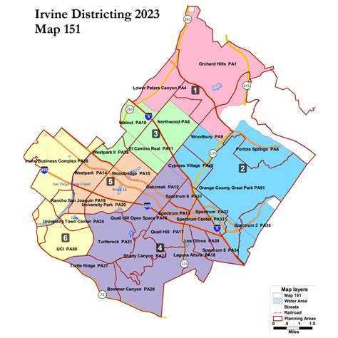 Selected Map | District Irvine