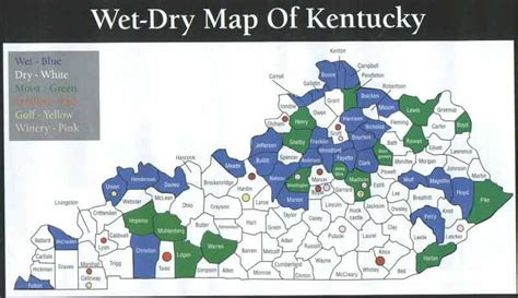 Dry Counties Map