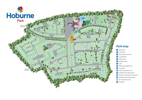 Hoburne Park Map