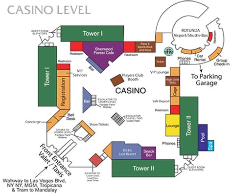 Excalibur Hotel Map Las Vegas - Connie Celestina