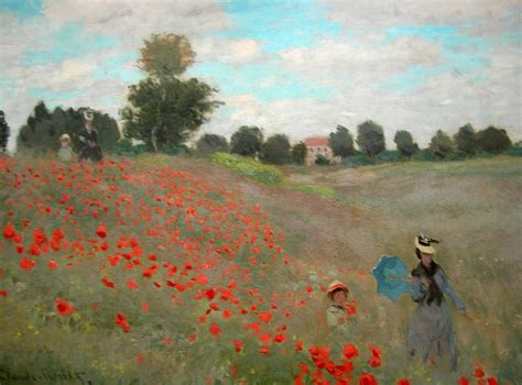 Monet- Poppies at Artgenteuil | Monet peinture, Claude monet peinture, Monet