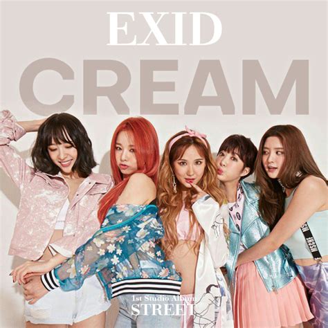 EXID CREAM / STREET album cover by LEAlbum | Album covers, Album art, Album