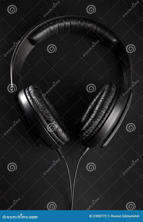 Recording Studio Headphones. Stock Photo - Image of elegance, audio ...