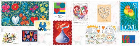 Sending love with USPS Love stamps - Postal Posts