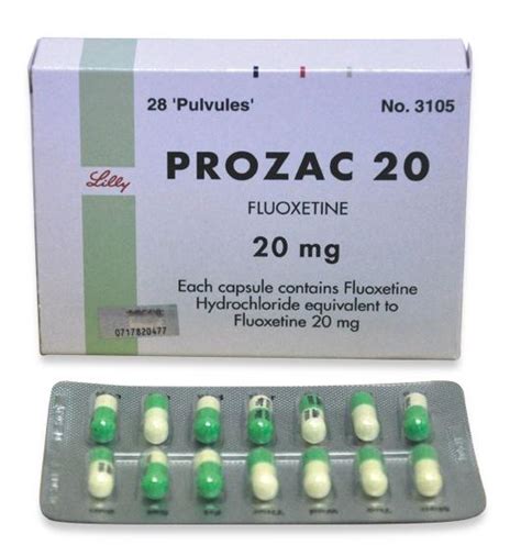 FLUOXETINE CAPSULES 20 mg Prozac - Best medicine