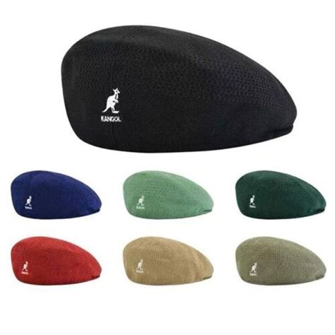 Kangol Breathable Beret Hat Summer Newsboy Woven Flat Caps Casual Men Women | eBay