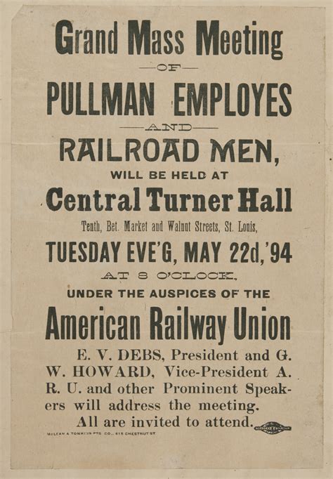 The Pullman Strike of 1894