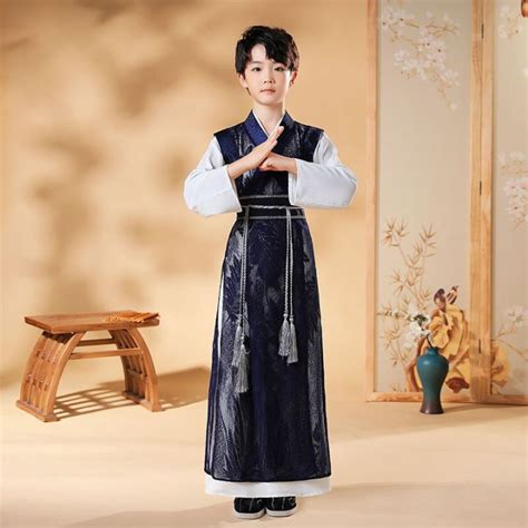 United Nations China Boy Costume for Kids UN Ancient Chinese Traditional Clothing for Boys ...