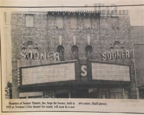 About The Theatre | Sooner Theatre