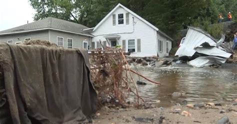 Heavy rain causes damaging flash flood in Leominster, Massachusetts ...