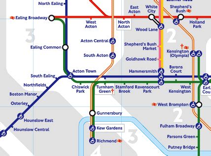 Ealing Broadway Tube Map