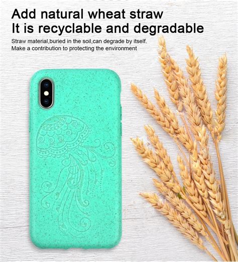 OEM Customized logo Eco-friendly Biodegradable Recycle Organic Wheat ...