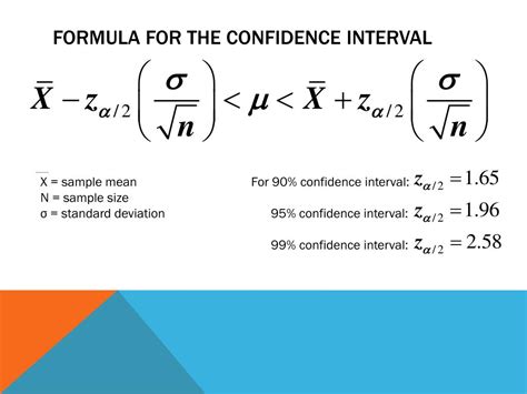 PPT - 7.1 confidence Intervals for the Mean When SD is Known PowerPoint ...