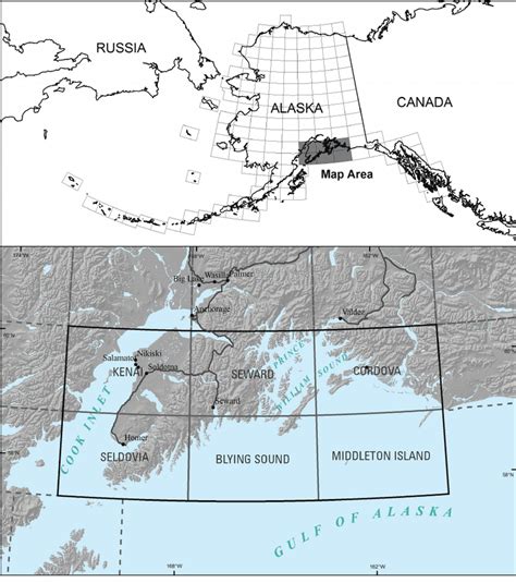 Location of the Bedrock geologic map of the southern Brooks Range ...