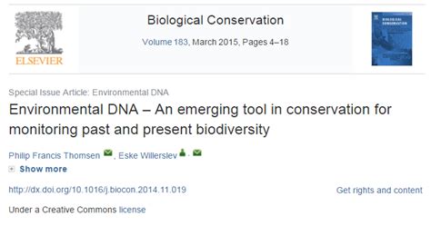 New Techniques for eDNA Detection