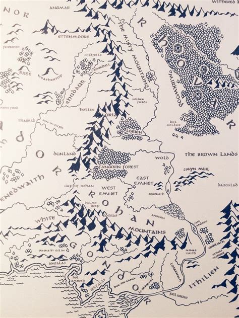 Custom Tolkien-Style Maps from J.Peters Fine Mapping Co. by Joshua ...