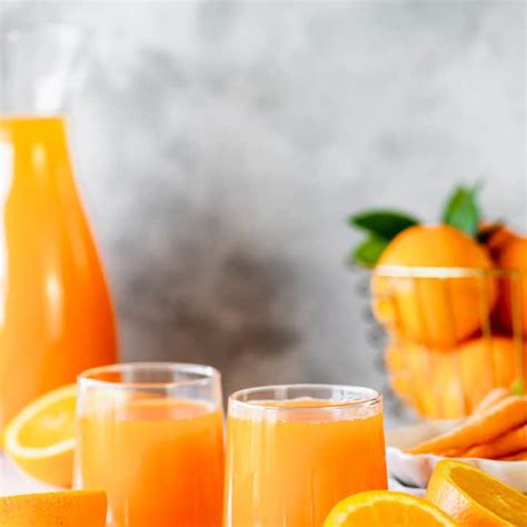 Orange & Carrot Juice {Immune Boosting} - Baking Ginger