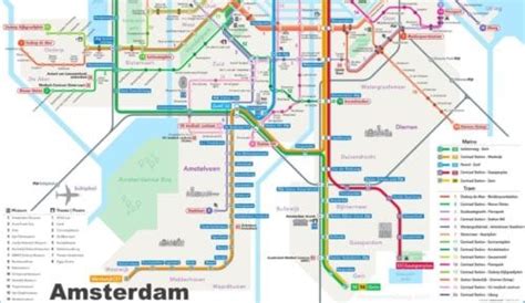 Amsterdam Public Transport Timetable - Transport Informations Lane