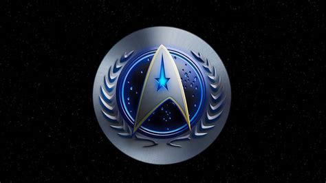 Download Hd Star Trek Federation Logo Wallpaper | Wallpapers.com