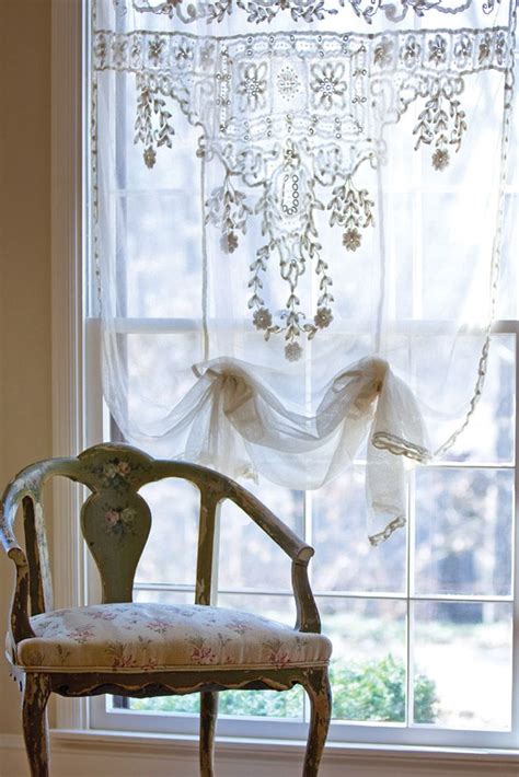 Sheer Luxury of Antique Lace - Victoria | Curtains and draperies, Diy ...