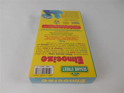 SESAME STREET ELMOCIZE [NEW VHS] SEALED ELMO | eBay