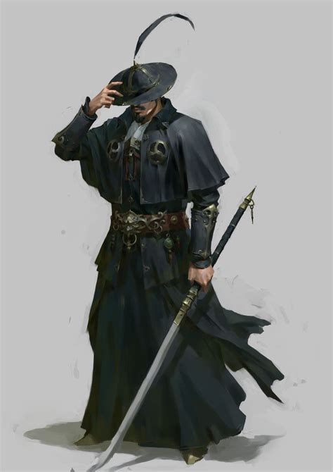 Swordsman, Li xingchi on ArtStation at https://www.artstation.com/artwork/8RZnO Rpg Character ...