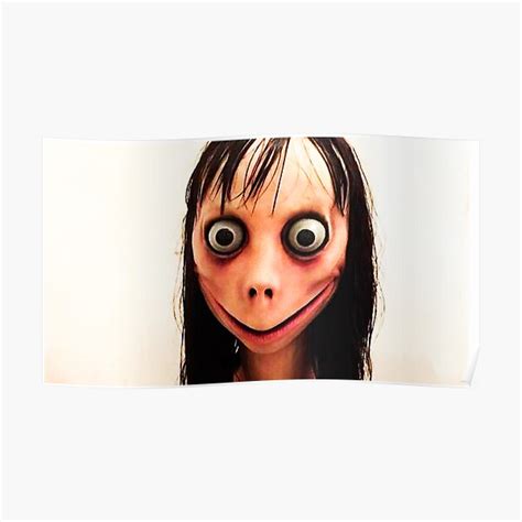 "Momo (Creepypasta)" Poster for Sale by thecryptkeeper | Redbubble