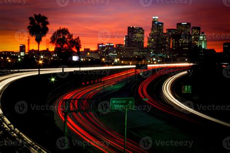 Los Angeles Skyline 20825414 Stock Photo at Vecteezy