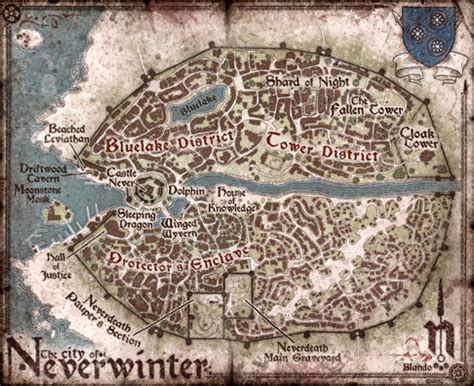 Neverwinter: City Map — Jared Blando