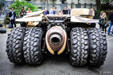 Real-life Batmobile Tumbler pictures and eyes-on