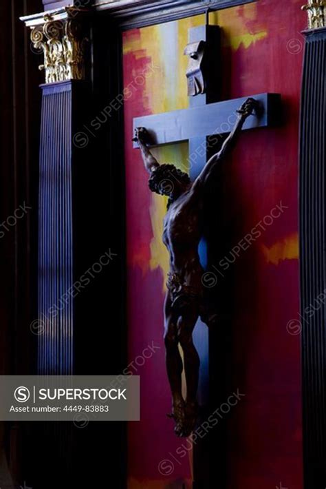 Crucifix in Mainz Cathedral, Mainz, Rhineland-Palatinate, Germany ...