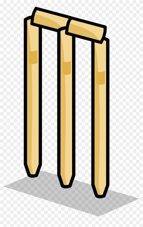 Cricket Wickets Sprite 004 - Cricket Wicket Clipart Free - Free Transparent PNG Clipart Images ...