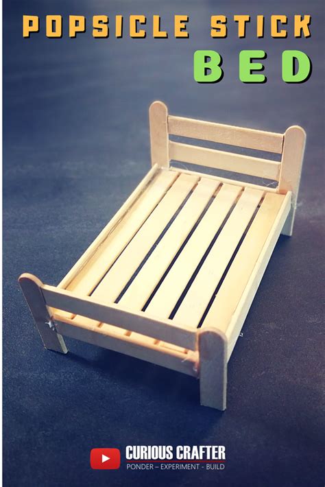 How To Make Miniature Furniture Out Of Popsicle Sticks - Furniture Walls