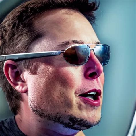 picture of elon musk wearing sunglasses and his spacex | Stable ...