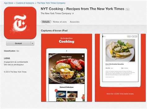 New York Times Cooking - App | New york times cooking, Nyt cooking ...