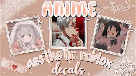 Roblox Decals Anime Aesthetic Anime Icon Decal Id For Your Royale | My ...