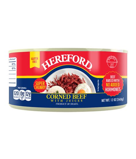 Corned Beef Chunky 12oz – Hereford Foods