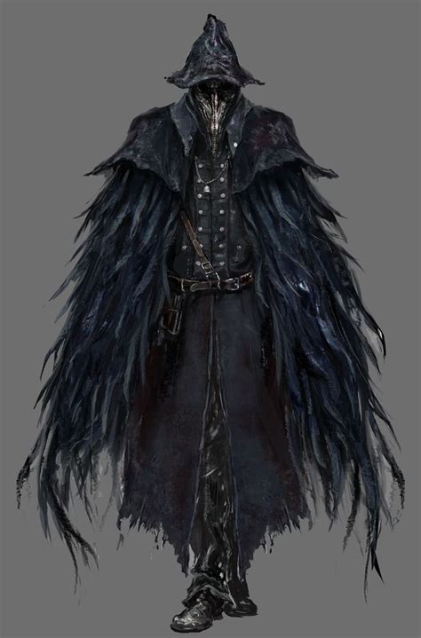 烏羽の狩人 - Google 検索 | Bloodborne concept art, Bloodborne art, Concept art characters