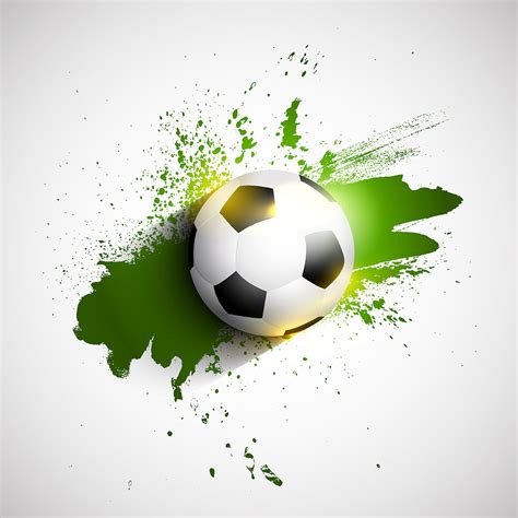 Grunge football / soccer ball background 233856 Vector Art at Vecteezy