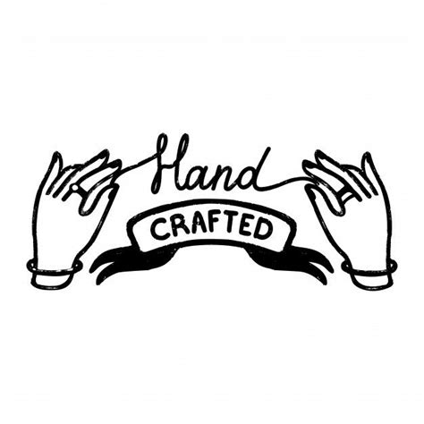 Hand Crafted Icon Or Logo in 2021 | Handmade logo design, Handmade logo ideas, Handmade logo