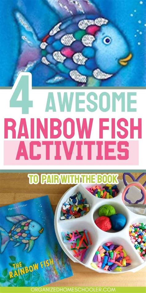 4 awesome Rainbow Fish activities to pair with the book written between ...