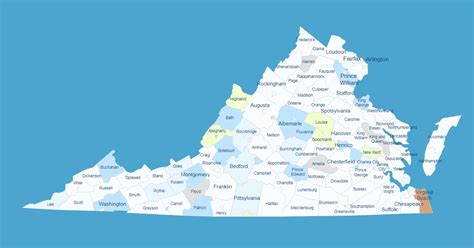 Interactive Map Of Virginia WordPress Plugin | Virginia Map