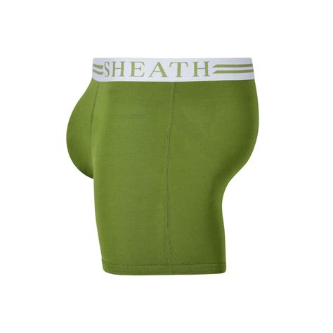 SHEATH 4.0 Men's Dual Pouch Boxer Brief // Green (Medium) - Sheath Underwear - Touch of Modern