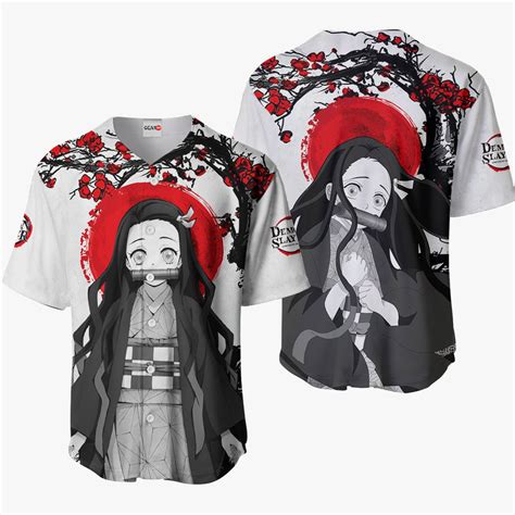 Nezuko Jersey Shirt Custom Kimetsu Anime Merch Clothes Japan Style - Gear Otaku