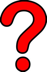 Question Mark Red Clip Art at Clker.com - vector clip art online, royalty free & public domain