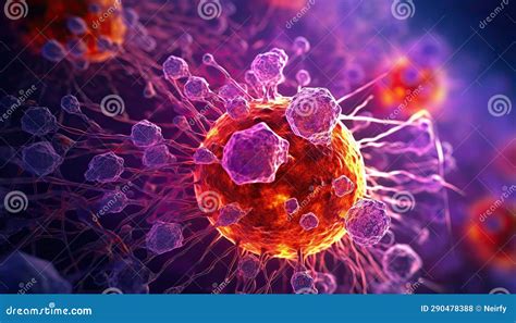 Gene Therapy Targeting Cancer Cells Modern Research Lab Stock Photo ...